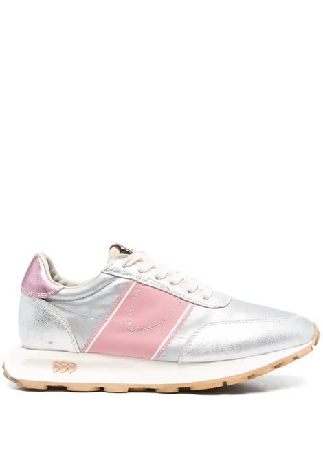 Sneakers Running Tour in Argento e Rosa PHILIPPE MODEL | TILDMV03